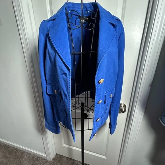 Talbots Royal Blue Jacket - Picture 4 of 8